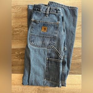 Carhartt B13 DPS Original Dungaree Fit Carpenter Jeans Mens Tag 34x32